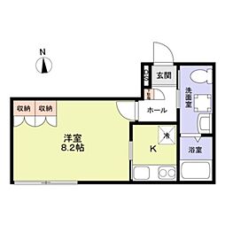 ルミエール メゾン 南阿佐ヶ谷 1Kの間取図画像