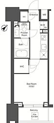 コンフォリア東陽町 1Kの間取図画像