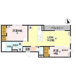 パサログランデ浜寺諏訪森III 3階/-