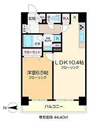 エスティメゾン大島 1LDKの間取図画像