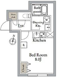 間取図画像 ワンルーム