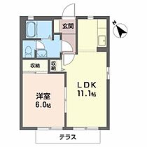 プレジオ石堂　Ｂ 103 ｜ 福島県郡山市富久山町久保田字石堂53-8（賃貸アパート1LDK・1階・38.00㎡） その2