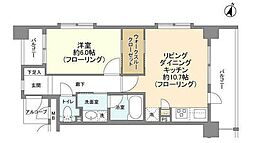 エクセレント笹塚 1LDKの間取図画像