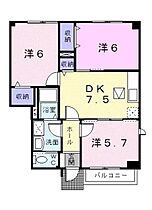 サンシャインII 102 ｜ 新潟県小千谷市若葉３丁目57番地（賃貸アパート3DK・1階・55.71㎡） その2