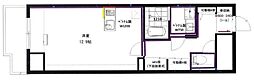 レジディア目白 ワンルームの間取図画像