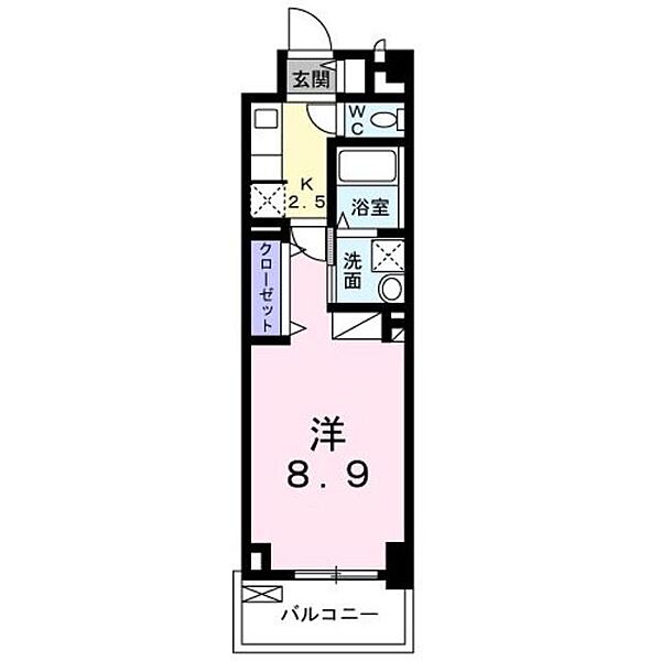 アルカディアIX 303｜埼玉県飯能市栄町(賃貸マンション1K・3階・30.98㎡)の写真 その2