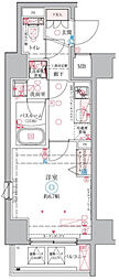 CREVISTA中野新橋2 1Kの間取図画像