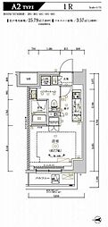リルシアシティ北新宿 ワンルームの間取図画像