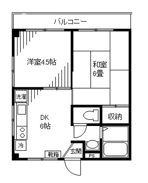 メゾン・ユービー 305｜東京都大田区西蒲田１丁目(賃貸マンション2DK・3階・34.02㎡)の写真 その2