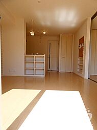 JR大阪環状線 寺田町駅 徒歩15分の賃貸アパート 2階1LDKのリビング/ダイニング