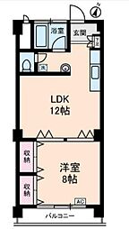 ステラコート大山 1LDKの間取図画像