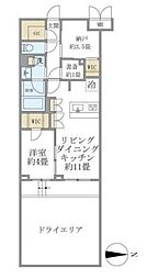 目黒区緑が丘1丁目マンション 1SLDKの間取図画像