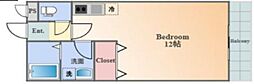 Dolce5 ワンルームの間取図画像
