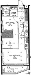 レグノ・フォレスタ 1SLDKの間取図画像