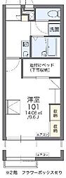 レオパレスサンサーラ 1Kの間取図画像