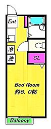 ステップ26 1Kの間取図画像