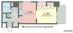 ペレネAi 1DKの間取図画像