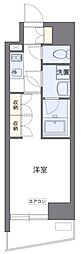 LOVIE文京音羽 1Kの間取図画像