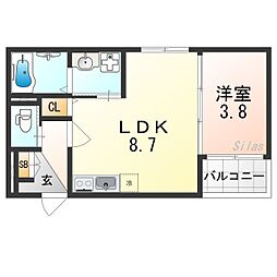 南海線 諏訪ノ森駅 徒歩3分 1階/-
