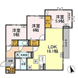 D-ROOM分梅 2階