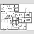 Alivis南福岡south2階8.0万円