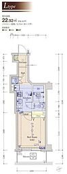 ブライズ西荻窪 1Kの間取図画像