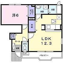 サンリットＦ 104 ｜ 福岡県春日市昇町６丁目36（賃貸アパート1LDK・1階・45.99㎡） その2