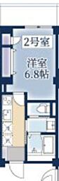 Maison Futaba 1Kの間取図画像