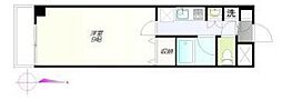 月村マンションNo.30 1Kの間取図画像