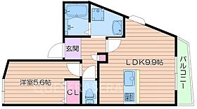 大阪府吹田市千里山西１丁目（賃貸アパート1LDK・2階・35.25㎡） その2