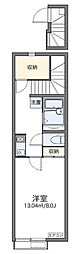 レオネクストマグノリア 1Kの間取図画像