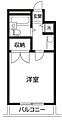 コンド六番館9階6.2万円
