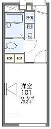 レオパレス広町 1Kの間取図画像