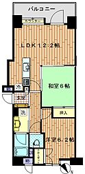 イトーピア三田 2LDKの間取図画像