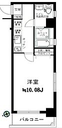 ヴェローナ白金 1Kの間取図画像