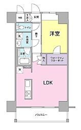VANTAGEHASUNE 1Kの間取図画像