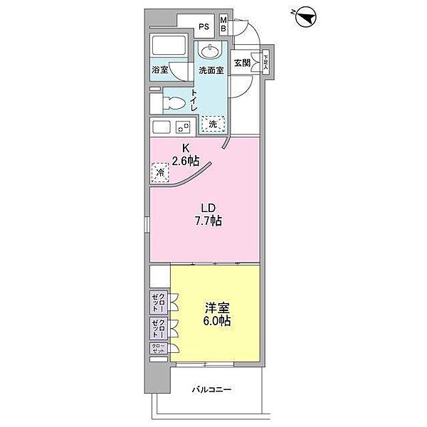 コンフォリア西麻布 ｜東京都港区西麻布４丁目(賃貸マンション1LDK・3階・39.38㎡)の写真 その2