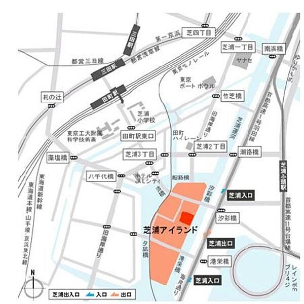 芝浦アイランド　ブルームタワー 3812｜東京都港区芝浦４丁目(賃貸マンション1SLDK・38階・58.29㎡)の写真 その13