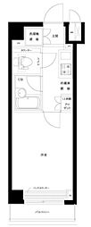 ルーブル蒲田七番館 1Kの間取図画像