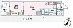 ルーチェ 1LDKの間取図画像