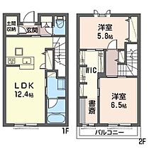 コルヌイエ 00103 ｜ 東京都西東京市芝久保町３丁目19-54（賃貸アパート2LDK・1階・71.82㎡） その2