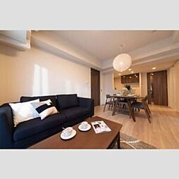 プラウドフラット両国サウス 7階3LDKのリビング/ダイニング