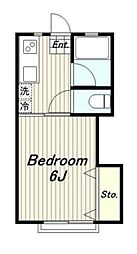 カツザワコーポ 1階/-