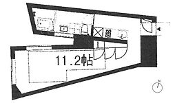 トレフォルム ワンルームの間取図画像