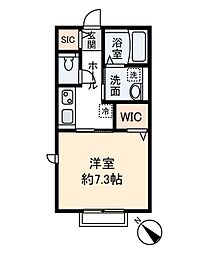 Grace 1Kの間取図画像