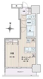 エスティメゾン錦糸町2 1LDKの間取図画像