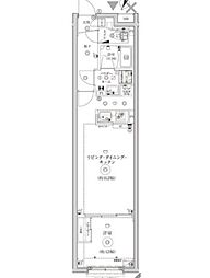 豊島区目白4丁目マンション 1LDKの間取図画像