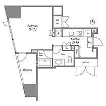 CAVANA麻布台  ｜ 東京都港区麻布台２丁目（賃貸マンション1R・9階・37.00㎡） その2