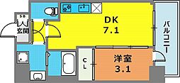 間取図画像 1DK