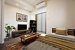 プライムメゾン初台 14階1Kのリビング/ダイニング